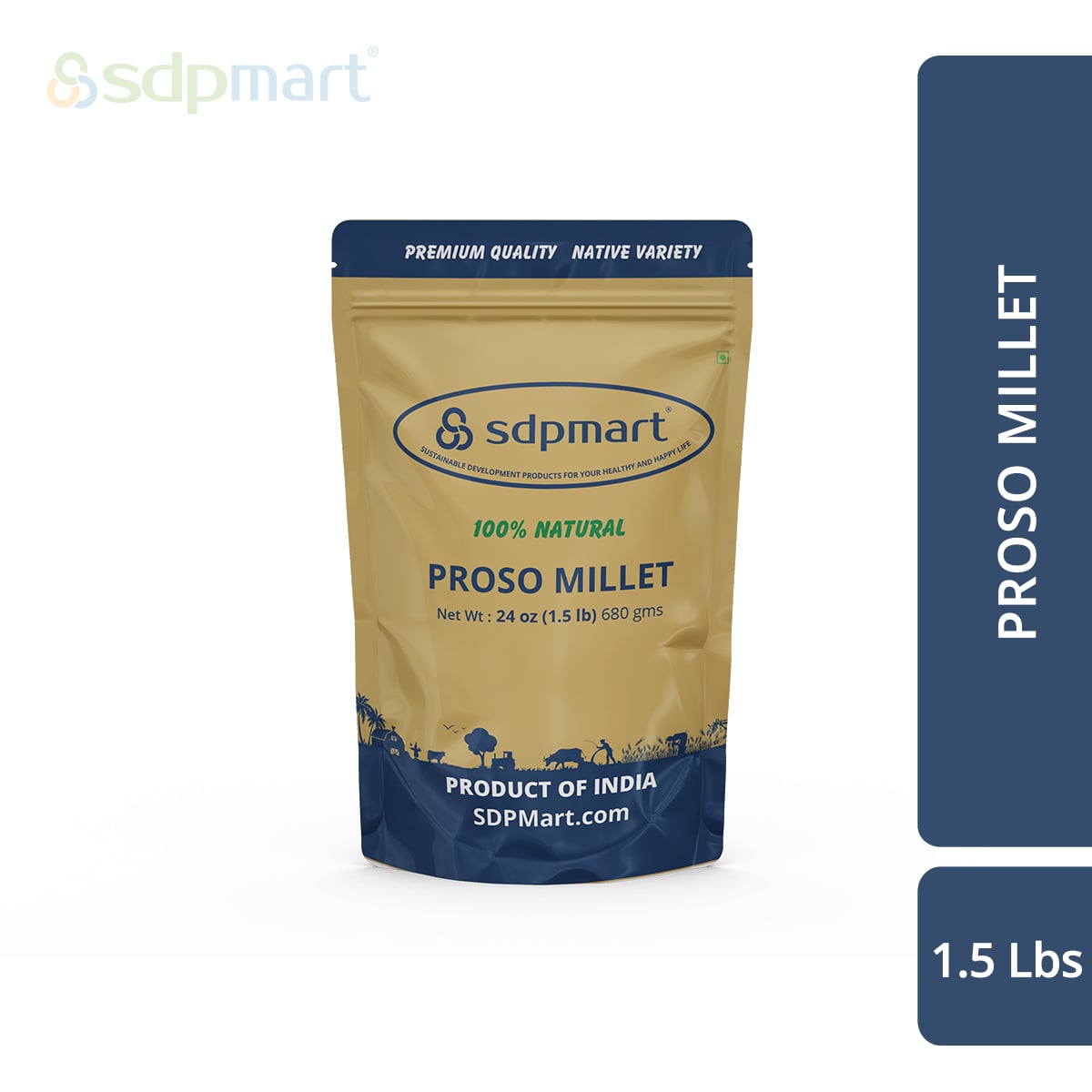 SDPMart Proso Millet - 1.5 Lbs