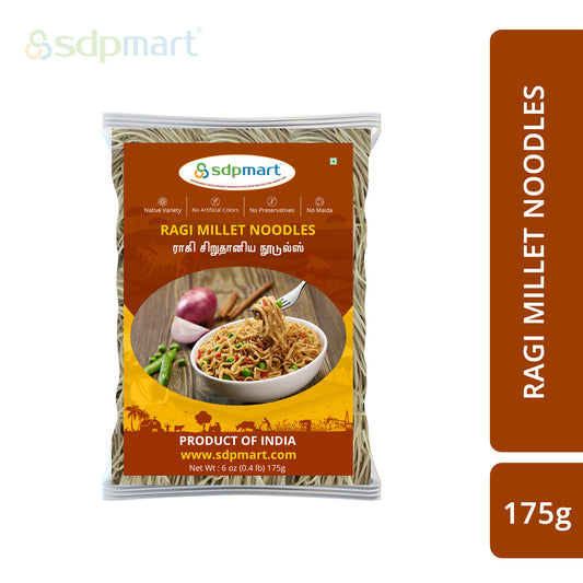 SDPMart Ragi Millet Noodles 175 Gms - SDPMart