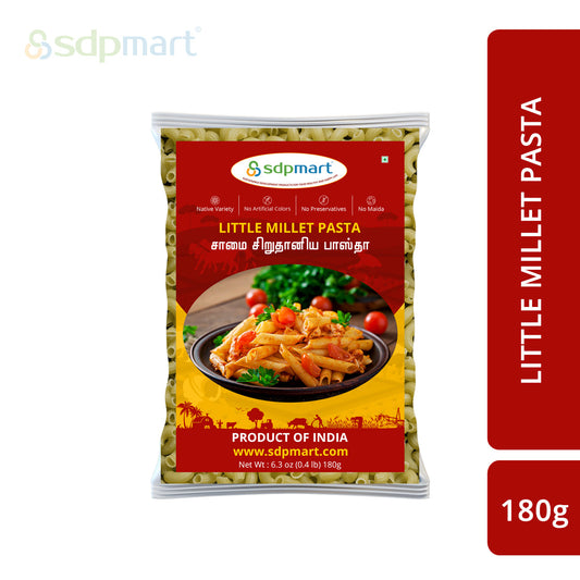SDPMart Little Millet Pasta 180 Gms - SDPMart